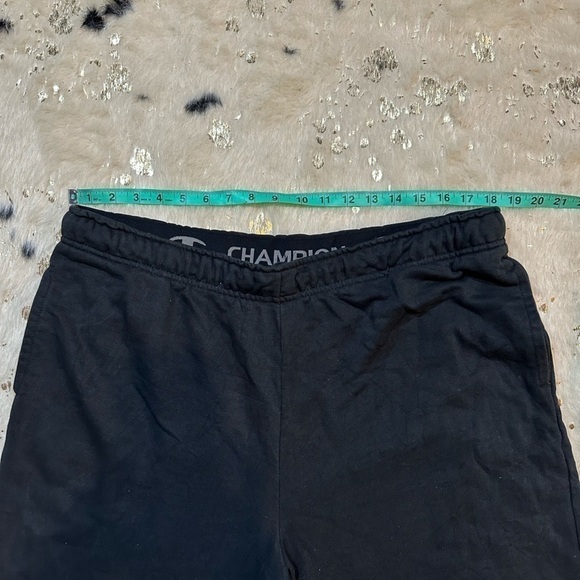 CHAMPION Men’s Black Sweat Shorts Size XL - Picture 2 of 7